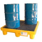 Ultratech 1000 Ultra-Spill Pallets - P4 (4-Drum) Without Drain