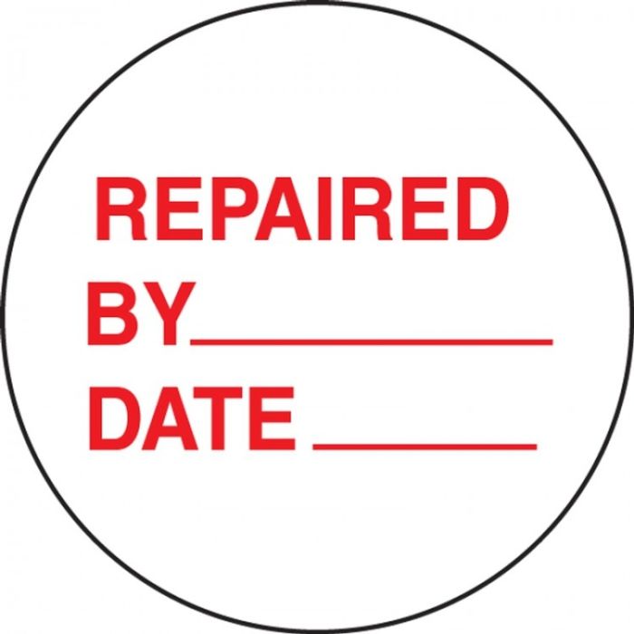 5S Marking Dots - 1-1/2" Dia, - REPAIRED BY - 500 / Roll