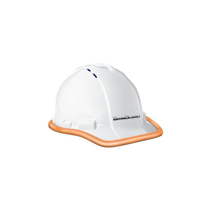 BrimGuard DripGuard ID - Cap Style Hard Hat ID Band - Orange - 12 Pack