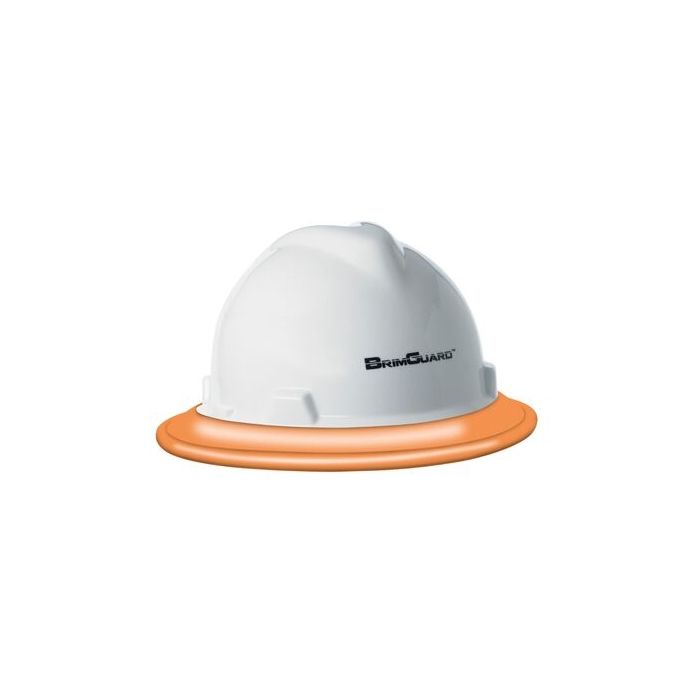 BrimGuard ID - Full Brim Hard Hat Band - Orange - 12 Pack