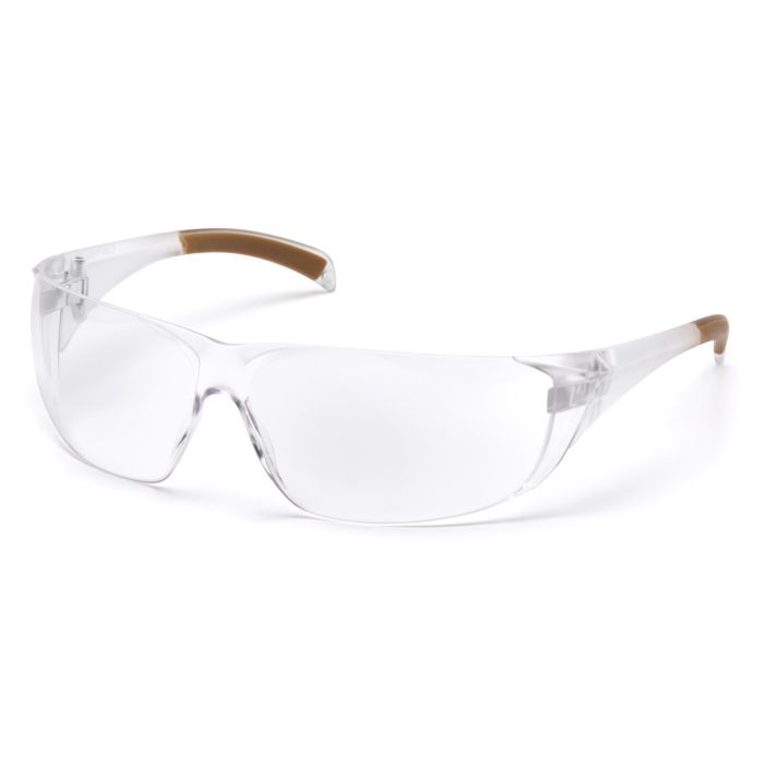 Carhartt CH110S Billings Safety Glasses, Clear Temples, Clear Lens