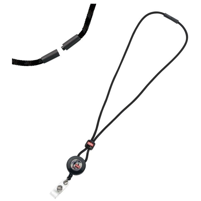 Chums 11057 Nylon Rope Breakaway Lanyard w/ Retractable Badge Reel - (CLOSEOUT)