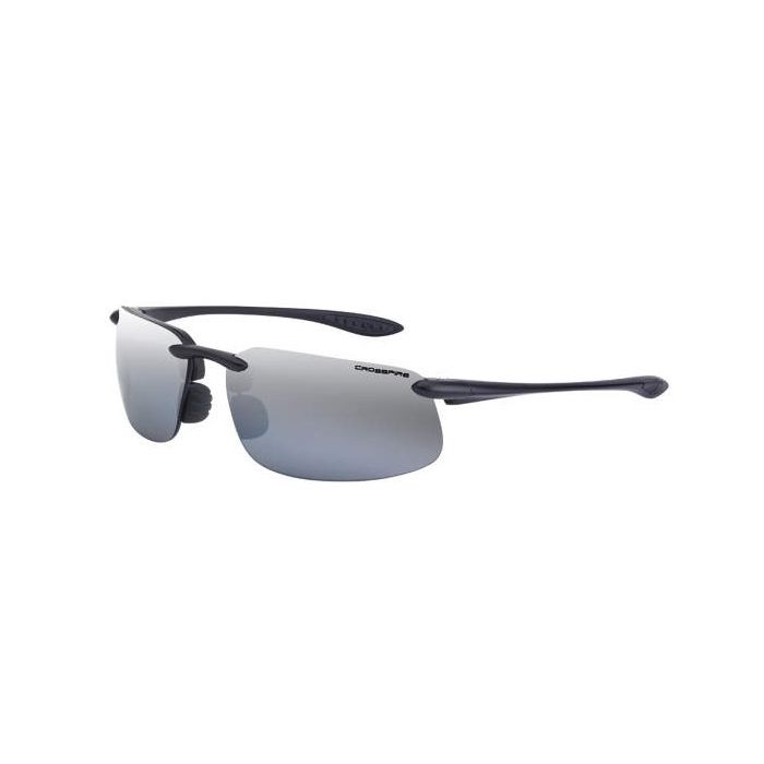 Crossfire 2123 ES4 Premium Safety Glasses - Silver Mirror Lens - Black Frame