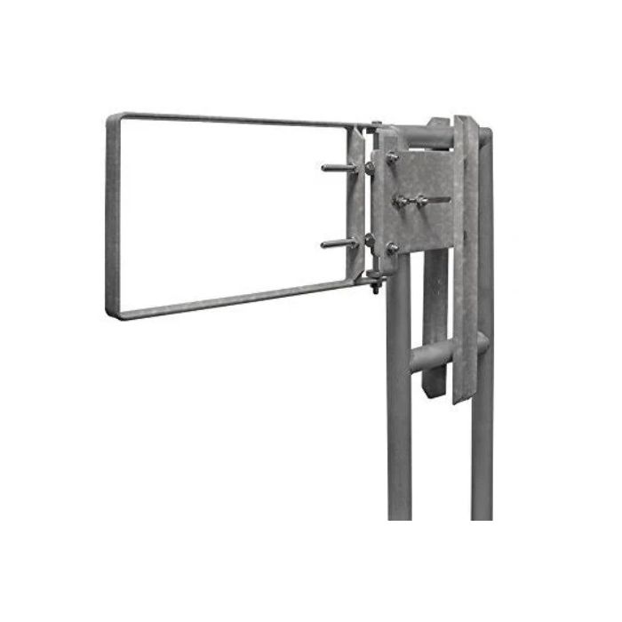Fabenco A71-33 Self Closing Safety Gate A36 Carbon Steel Galvanized, Fits 34-36.5"’ Opening 