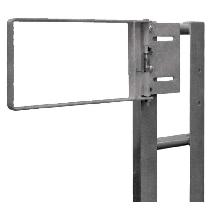 Fabenco R70-21 Standard Bolt On Industrial Safety Gate - Carbon Steel Galvanized - Fits 21-24" Opening 