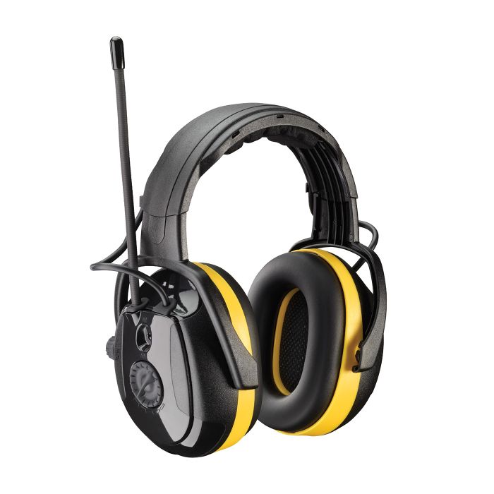 Hellberg 264-45002 Relax Electronic Ear Muff with Headband Adjustment and AM/FM Radio - NRR 24 - (CLOSEOUT)