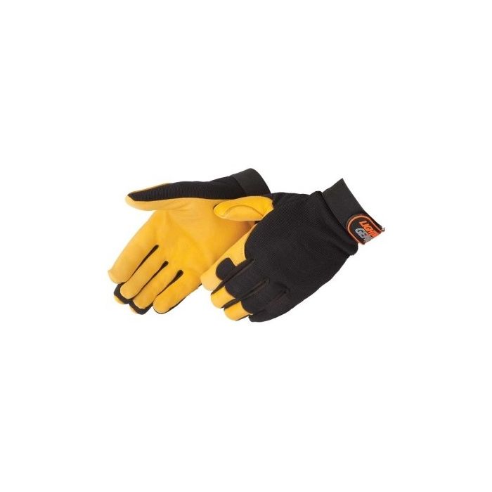 Liberty 0918 Lightning Gear GoldenKnight Premium Grain Deerskin Mechanic Glove - Pair