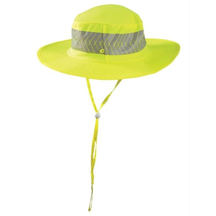 Occunomix TD600 Hi Vis Yellow Wicking & Cooling Ranger Cap w/Sunglass Holders-Large