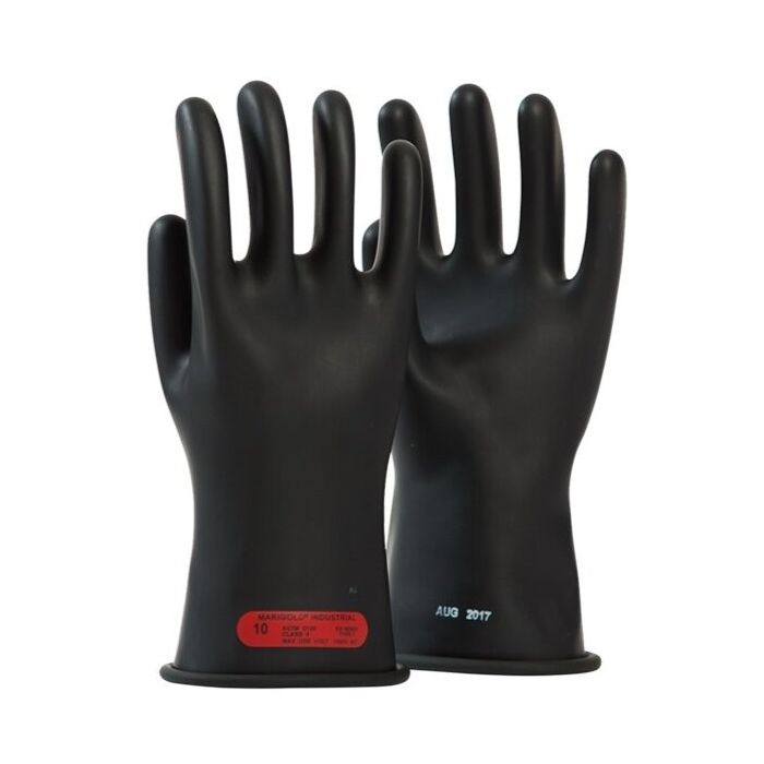 OEL Class 0 Rubber Insulated Gloves - 1,000V - 11" 