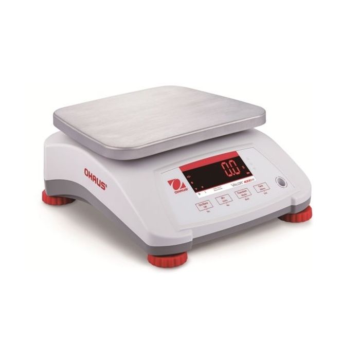Ohaus V41PWE15T Compact Food Bench Scale - Valor 4000 - 15kg Capacity - 2g Readability - (CLOSEOUT)