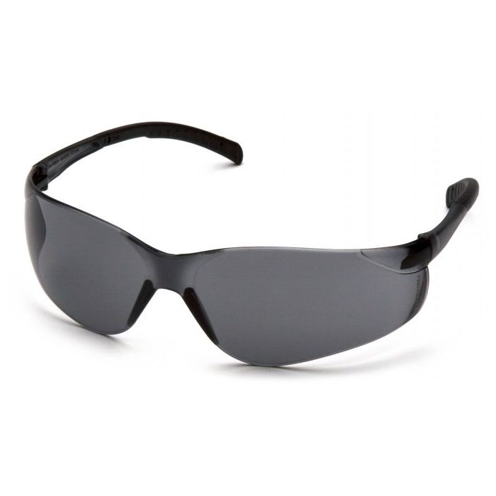 Pyramex Atoka S9120ST Safety Glasses - Gray Anti-Fog Lens - Gray Temples 