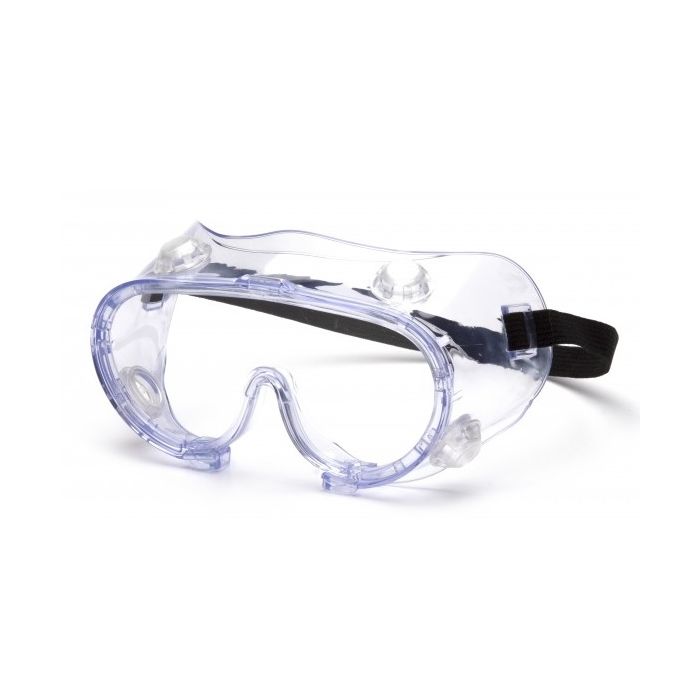 Pyramex G205 Goggles - Chem Splash - Clear Lens