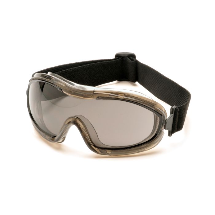 Pyramex G724T Chemical Splash Goggles - Low Profile - Gray Anti-Fog Lens