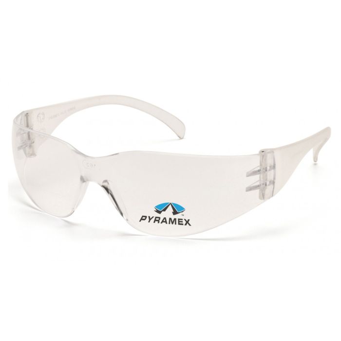Pyramex Intruder S4110R15 Reader Safety Glasses, Clear Frame, Clear Bifocal Lens +1.5 Magnification