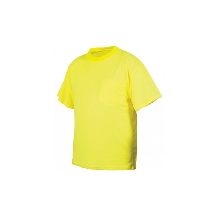 Pyramex RTS2110NS Hi Vis Yellow Safety T-Shirt - Non-Rated