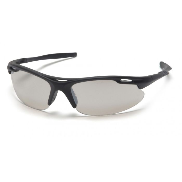 Pyramex SB4580D Avanté Safety Glasses - Black Frame - Indoor / Outdoor Mirror Lens - (CLOSEOUT)