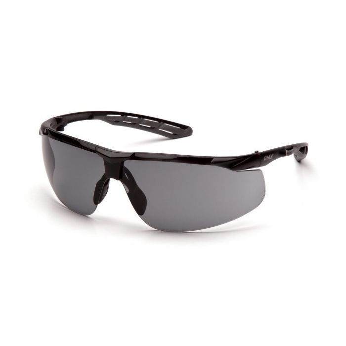 Pyramex SBG10520D Flex-Lyte Safety Glasses - Black Frame - Gray Lens (CLOSEOUT)