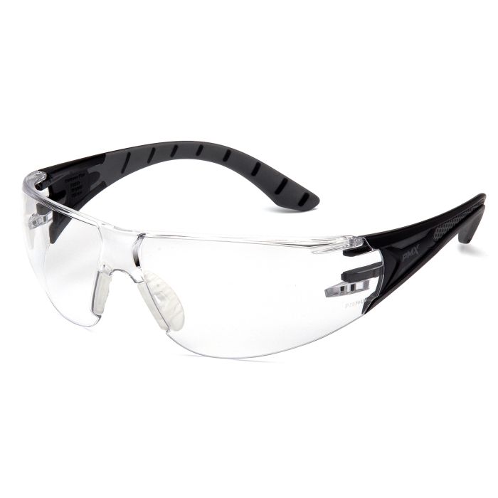 Pyramex SBG9610ST Endeavor Plus Dielectric Safety Glasses - Black/Gray Frame - Clear Anti-Fog Lens