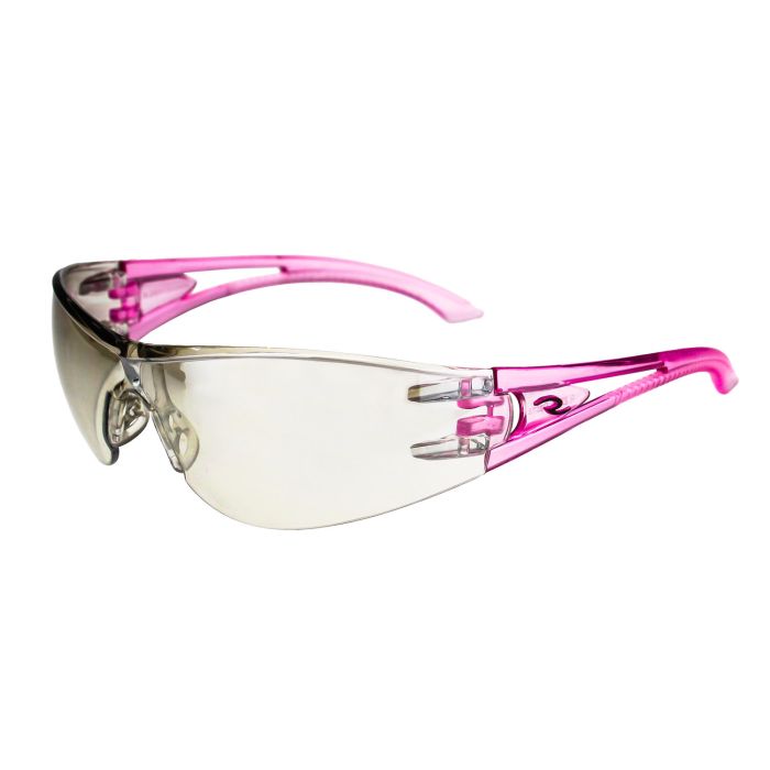 Radians Optima OP6790ID Safety Glasses Indoor / Outdoor Lens Pink Temples