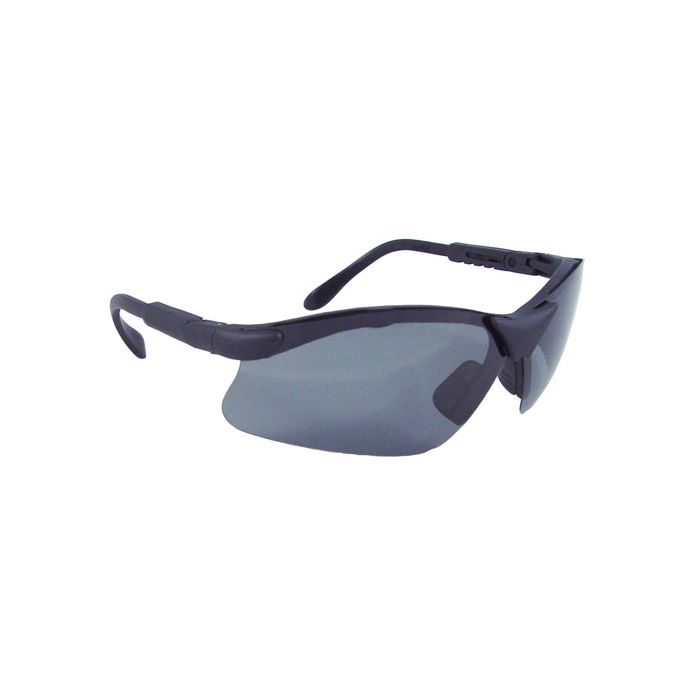 Radians RV01P0ID Revelation Safety Glasses Smoke Polarized Lens Black Frame