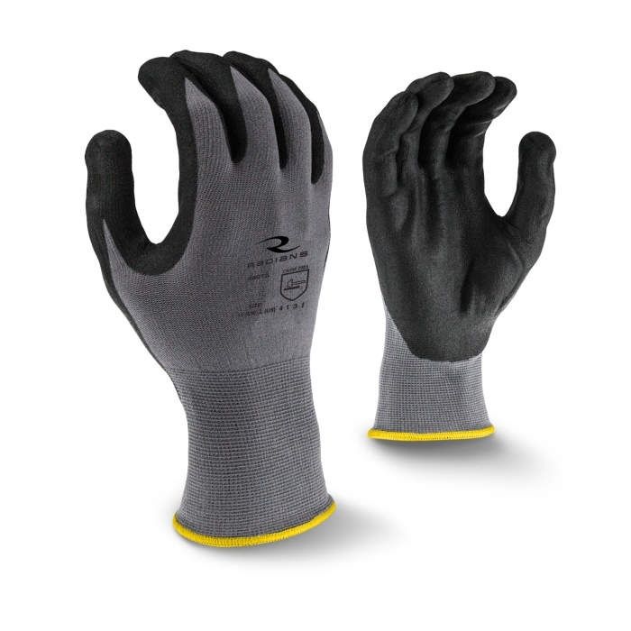 Radians RWG13 Foam Nitrile Gripper Glove - Dozen