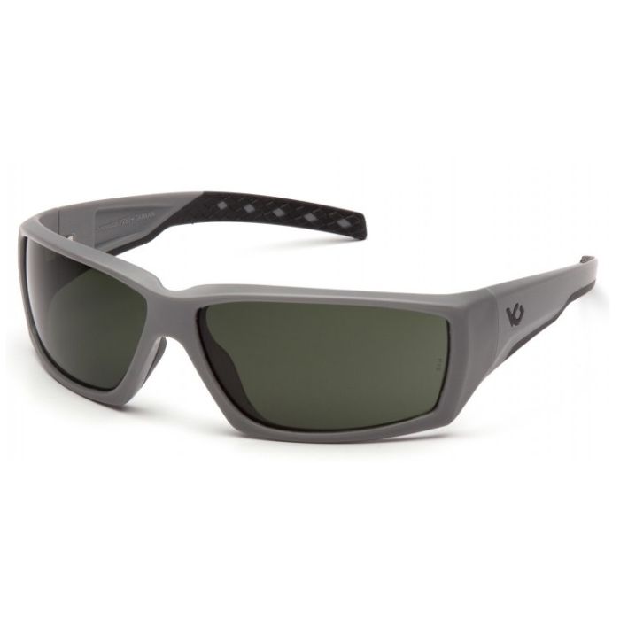 Venture Gear Overwatch VGSUG722T Safety Glasses - Urban Gray Frame - Forest Gray Anti Fog Lens