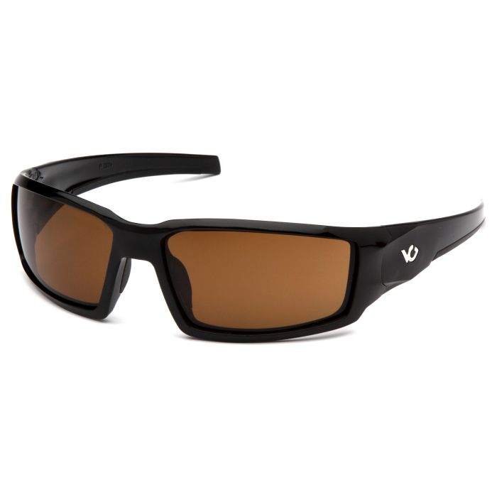 Venture Gear Pagosa VGSB518T Safety Glasses - Black Frame - Bronze Anti Fog Lens - (CLOSEOUT)