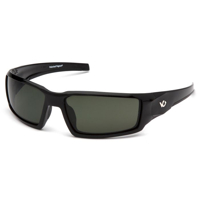 Venture Gear Pagosa VGSB522T Safety Glasses - Black Frame - Forrest Gray Anti Fog Lens