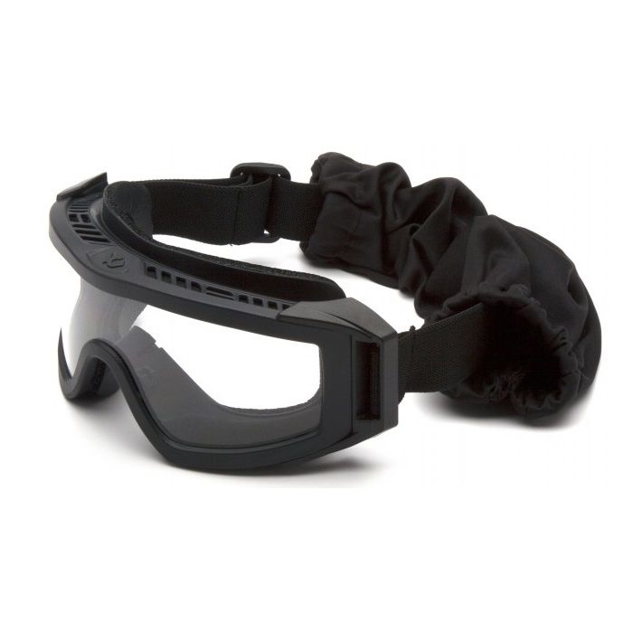 Venture Gear VGGB1510STM Loadout Safety Goggle - Clear H2MAX Anti-Fog - Lens with Black Body 