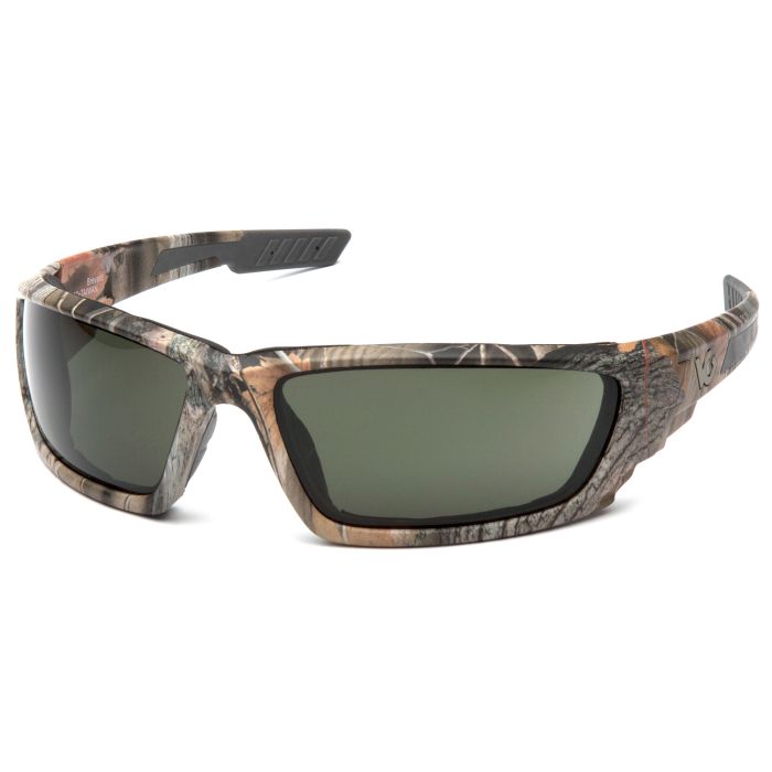 Venture Gear VGSCM1026DTB Brevard Safety Glasses - Camo Frame - Forest Gray Anti-Fog Lens - (CLOSEOUT)