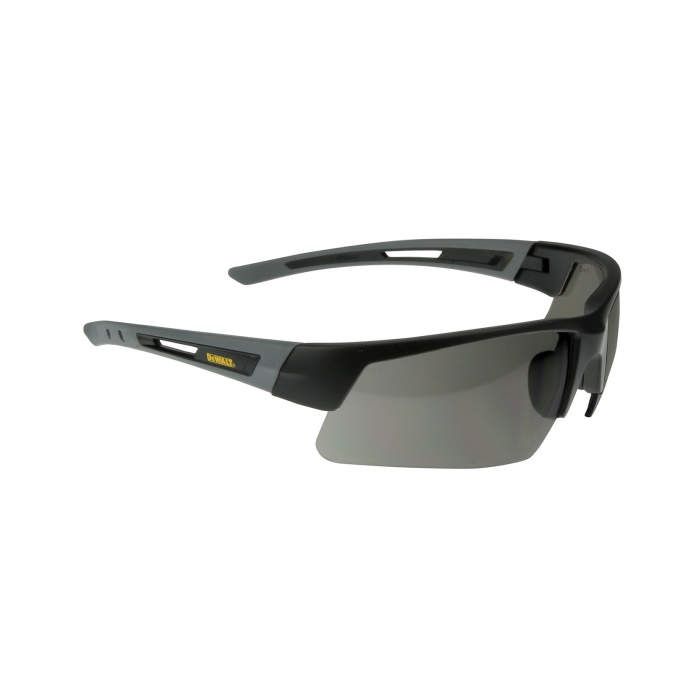 DEWALT DPG100-2D Crosscut Safety Glasses - Black Frame - Gray Lens