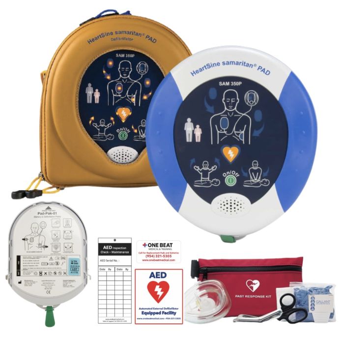 HeartSine Samaritan PAD 360P Fully-Auto AED
