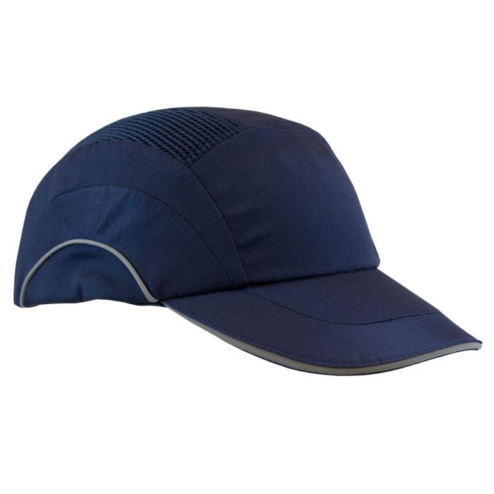 PIP 282-ABR170 HardCap A1+ Baseball Style Bump Cap with HDPE Protective Liner and Adjustable Back - Navy