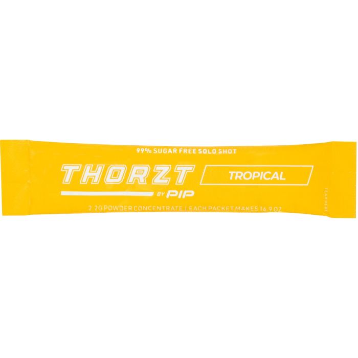 PIP THORZT SSSFTR Sugar Free Solo Shots - 500 Servings - Tropical