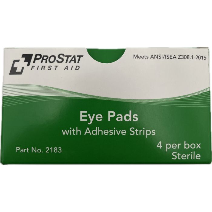 ProStat 2183 Eye Pads with Adhesive Strips - 4 Per Box