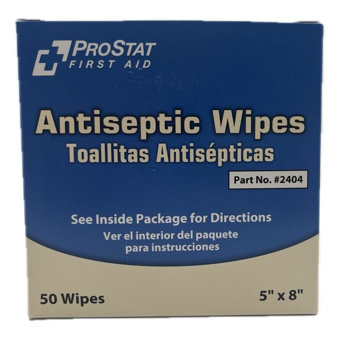 ProStat 2404 Antiseptic Wipes - 50 / Pack