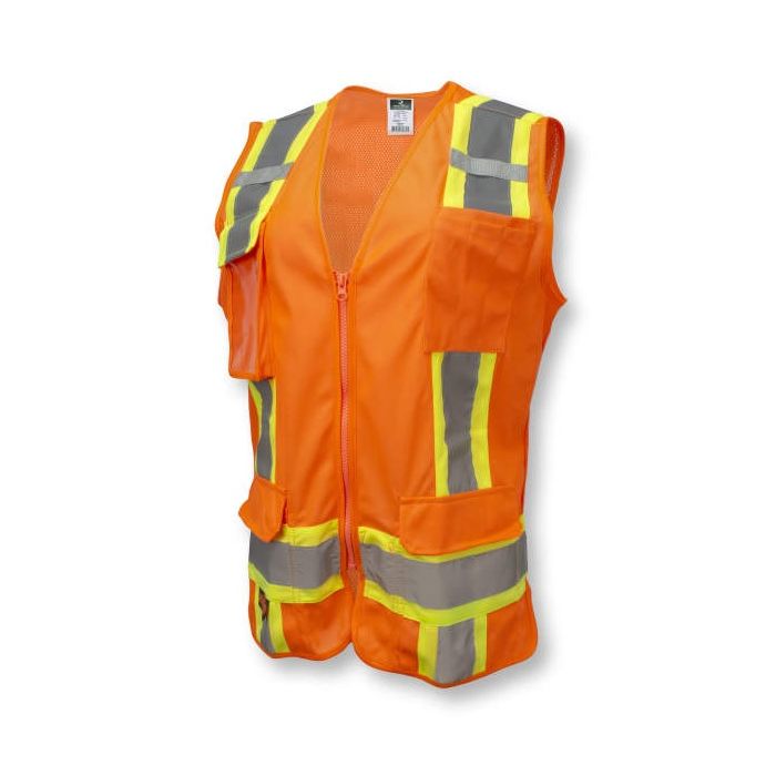 Radians SV6WO Hi Vis Orange Women's Surveyor Safety Vest - Type R - Class 2