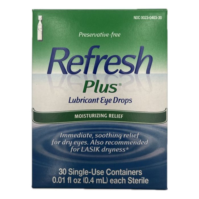 Refresh Plus Lubricant Eye Drops - 30 / Pack